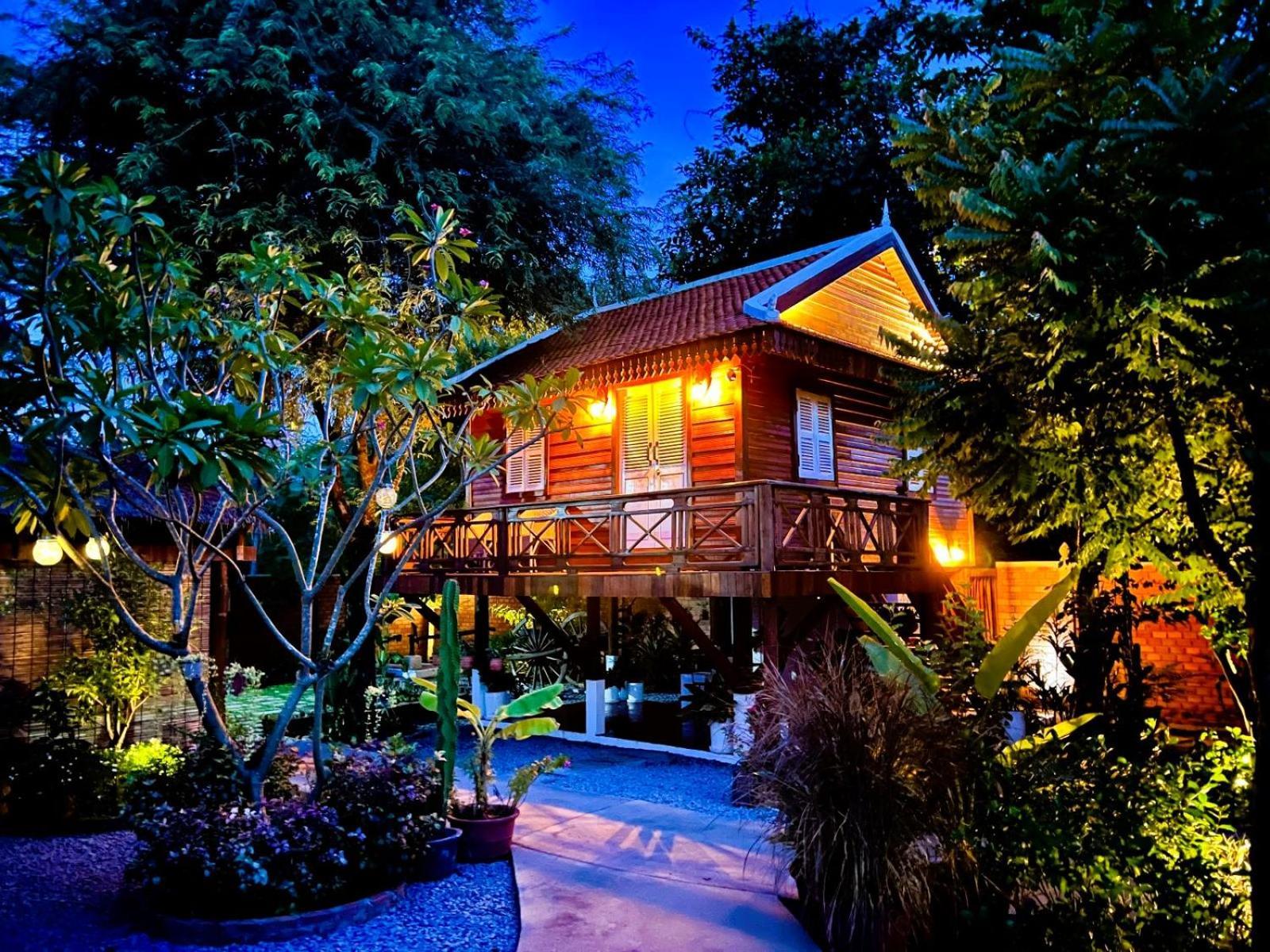 The Little Vegan Homestay Phumi Banteay Srei Exterior foto